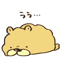 Chataro the dog 4 sticker #13292076