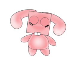 Rabbit Love na Animation sticker #13292241