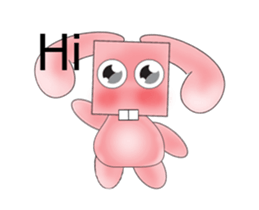 Rabbit Love na Animation sticker #13292242