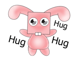 Rabbit Love na Animation sticker #13292244