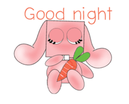 Rabbit Love na Animation sticker #13292253