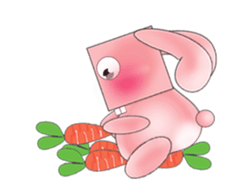 Rabbit Love na Animation sticker #13292259