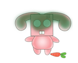 Rabbit Love na Animation sticker #13292261