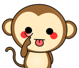 Monkey - It's me !!!! 2 sticker #13292590