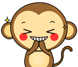 Monkey - It's me !!!! 2 sticker #13292598