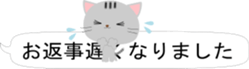 Cute Cat(Daily conversation) sticker #13292759
