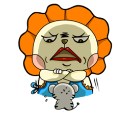 Pet apartment -Collapse mouse(Workplace) sticker #13292821