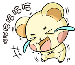 Pet apartment -Collapse mouse(Workplace) sticker #13292830