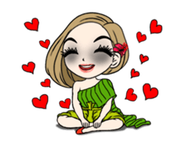 Happy Halloween with 2 cute ghosts sticker #13292991