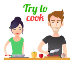 Husband & Wife sticker #13294043