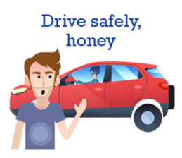 Husband & Wife sticker #13294049