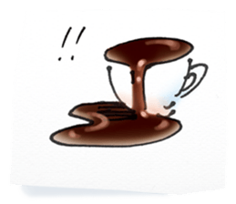 a cup of the cinema sticker #13294333