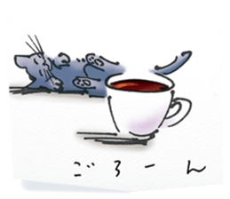 a cup of the cinema sticker #13294337