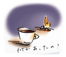 a cup of the cinema sticker #13294355