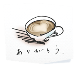 a cup of the cinema sticker #13294357