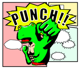 Frog Man Sticker sticker #13294438