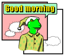 Frog Man Sticker sticker #13294455