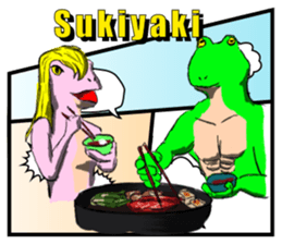 Frog Man Sticker sticker #13294464