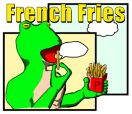 Frog Man Sticker sticker #13294469