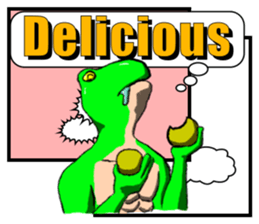 Frog Man Sticker sticker #13294470