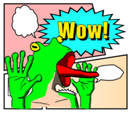 Frog Man Sticker sticker #13294474