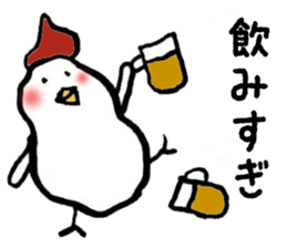 New Year's Rooster sticker #13295022