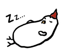 New Year's Rooster sticker #13295030