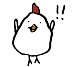 New Year's Rooster sticker #13295053