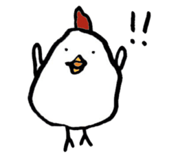 New Year's Rooster sticker #13295053