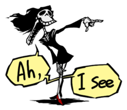 skeleton_girl_4 sticker #13295463