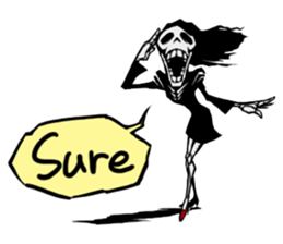 skeleton_girl_4 sticker #13295468