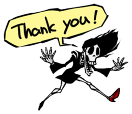 skeleton_girl_4 sticker #13295481