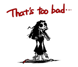 skeleton_girl_4 sticker #13295487