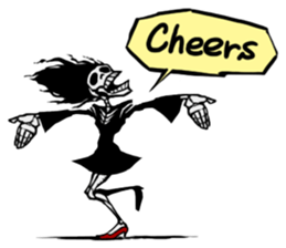 skeleton_girl_4 sticker #13295488