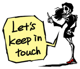 skeleton_girl_4 sticker #13295490