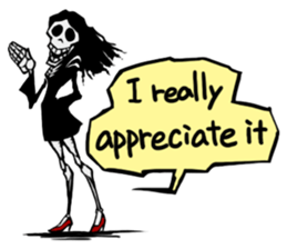 skeleton_girl_4 sticker #13295491