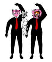 he animal which dances sticker #13296201