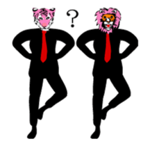 he animal which dances sticker #13296221