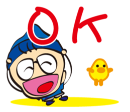 Daily life of Mr.baud sticker #13296777