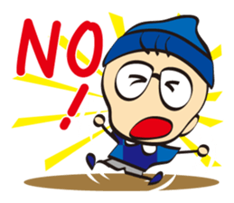 Daily life of Mr.baud sticker #13296780