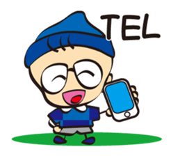 Daily life of Mr.baud sticker #13296783