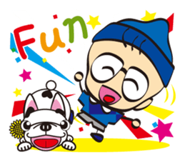 Daily life of Mr.baud sticker #13296785