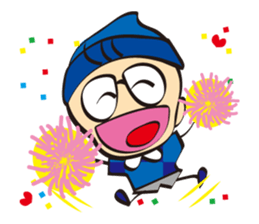 Daily life of Mr.baud sticker #13296788