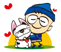 Daily life of Mr.baud sticker #13296789