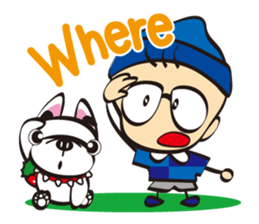 Daily life of Mr.baud sticker #13296792