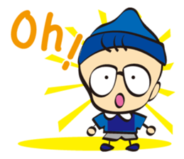 Daily life of Mr.baud sticker #13296794