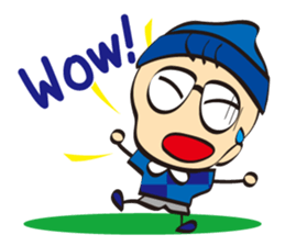 Daily life of Mr.baud sticker #13296795