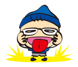 Daily life of Mr.baud sticker #13296797