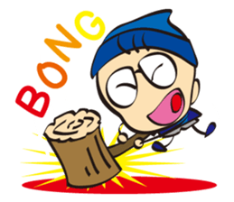 Daily life of Mr.baud sticker #13296799