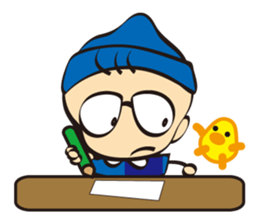 Daily life of Mr.baud sticker #13296801